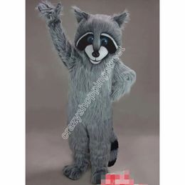 Christmas Raccoon Mascot Costume High quality Cartoon Character Outfits Halloween Carnival Dress Suits Adult Size Birthday Party Outdoor Outfit
