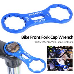 Bicycle Key Front Fork Wrench Repair Tool Double Head Bicycle Parts Accessories Front Fork Repair Tool Disassembly Wrench
