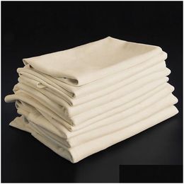 Towel 45X60Cm Care Natural Chamois Leather Car Cleaning Cloth Wash Suede Absorbent Quick Dry Streak Lint Drop Delivery Mobiles Motorc Dhslj
