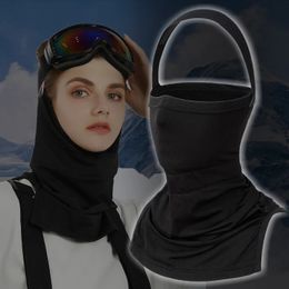 Cycling Caps Masks Outdoor Ski Mountaineering Face Mask Cover Windproof Motorcycle Warm Breathable Bandana Neck Gaiter Fishing Riding Scarf XA903D 231113