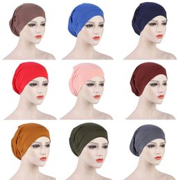 Muslim Hijab Inner Turban Hat Underscarf Islamic Scarf Caps Headcover Women Headwrap Bonnet