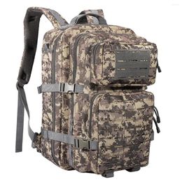Backpack Outdoor Large Capacity Waterproof Mountaineering Bag Multi-function Tactical 3P Camouflage