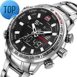 designer watch NAVIFORCE 9093 relogio masculino top luxury Wristwatches relojes hombre men digital watches factory