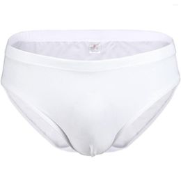 Underpants Men Underwear Comfortable U Convex Pouch Panties Man Hip Lift Elastic Tight Briefs Male Breathable Ice Silk Low Waist