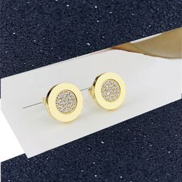 5 styles earing designer earrings 3 Colours designer studs silver gold plated earring geometry jewlry valentine day gift alphabet earring hoop set gift 1