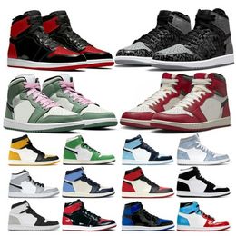 Jumpman 1 1s High-top Basketball Shoes UNC Arctic Orange Black Toe Tropical Twist Igloo Turf Gym Red Men Women Flat Trainer Sneakers