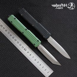 Hifinder Four Tactical D2 Blade Aluminium Camping Outdoor Handle Hunt Survival Tool Dinner EDC Styles Kitchen Knife Sdbjf