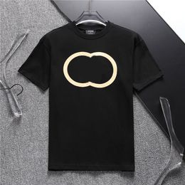 Men's T-Shirts luxury brand Men's Tees Men's and Women's Tongue Top Smiling Face Letter Print Casual Fashion Brand Round Neck Loose Short Sleeve T-shirt