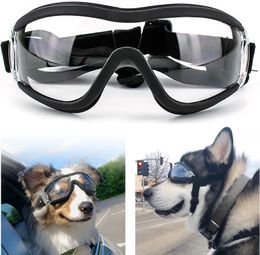 Other Cat Supplies Dog Sunglasses Goggles Adjustable Strap for Travel Skiing and Anti Fog Snow Pet Medium to Large 230414