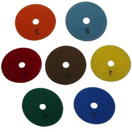 Freeshipping Dry Grinding Plate Polishing Disc 4" Diamond Flexible Grinding Disc For Marble Ceramics Glass Polishing Abrasive Tool Lnti