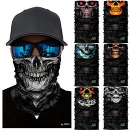 Motorcycle Balaclava Skull Face Mask Ski Mask Scarf Foulard skiing hunting fishing Face Shield headband neck warmer Balaklava A0414
