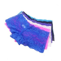 Women's Panties 6831 Arrival Ladies Underwear 6 Pcs/Lot Sexy Transparent Lace Women's Boyshort Panties 230414