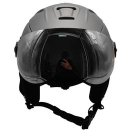 Ski Helmets LOCLE CE Certification Goggles Ski Helmet In-mold Skiing Helmet Snow Snowboard or Skateboard Helmet With Glasses 52-64cm 231114