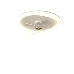 Pendant Lamps Copper Motor Ultra-quiet 110V 220V With Remote Control Dimming Crystal Ceiling Fan Light LED