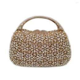 Evening Bags Luxury Bag Crystal Women Party Purse Ladies Wedding Bridal Formal Clutch Banquet Day Clutches Shoulder