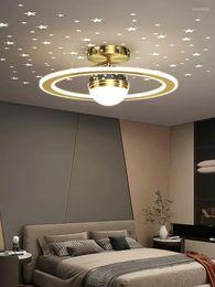 Chandeliers Nordic Modern Led Chandelier Living Bedroom Kid'S Room Star Simple Home Indoor Lighting Decoration Ceiling Lamps