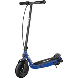 Other Sporting Goods Electric Scooter Blue for Kids Ages 8 and up to 120 lbs 8" Pneumatic Front Tire Up 10 mph 35 mins of Ride Time 231113