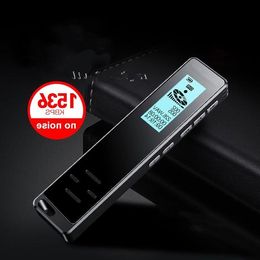 FreeShipping Professional Digital Voice Recorder AGC Smart Voice Activated Long Distance Recording HD Noise Reduction Dictaphone Ddwdl