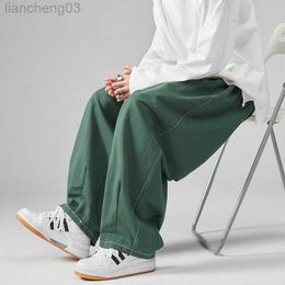 Men's Pants Loose Mens Casual Pants Cotton New Fashion Joggers Trousers Male Streetwear Sweatpants Oversized Men Woman Harem Pants M-5XL W0414