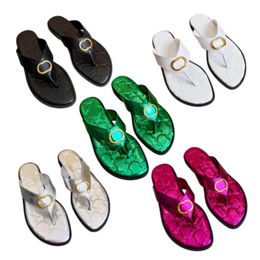 Summer womens slippers new designer sandals fashion platform shoes outdoor comfortable casual shoes breathable clip flip-flops non-slip beach shoes leather llats