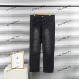 xinxinbuy Men women designer pant Sport destroyed Letter leather Panelled 1854 Spring summer Casual pants black gray S-2XL
