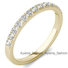 Fashion jewelry wedding yellow 10K 14K 18K Gold Fine Jewelry gold plated rings 925 sterling silver rings