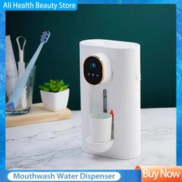 Other Bath Toilet Supplies 540ml Automatic Mouthwash Water Dispenser Smart Induction Wall Hanging Oral Irrigator Care Machine 231113