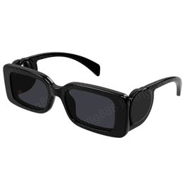 Top luxury Square Rectangle Sunglasses designer womens Mens Goggle senior Eyewear For Women Cyclone Sport Mask eyeglasses frame Vintage Metal Sun Glasses