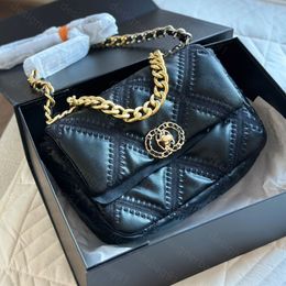 designer bag Luxury cross body bag women shoulder Chain totes bag leather handbag luxurys handbag woman handbag Cosmetic messenger 28cm handbag tote bag