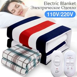 Electric Blanket Electric Blanket Thicker Heater Double Body Warmer 150*180cm Heated Blanket Thermostat Electric Heating Blanket Electric Heating 231114