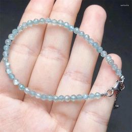 Link Bracelets Natural Apatite Bracelet Reiki Fashion Jewellery Fengshui Women Healing Lucky Energy Gift 1pcs