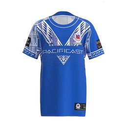 Outdoor TShirts SAMOA RLWC rugby Jersey 230413