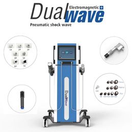 Extracorporeal Shockwave Therapy Machine for Joint and Muscle Pain Relief ED Treatment weight loss Anti Cellulite dual handles CE approved