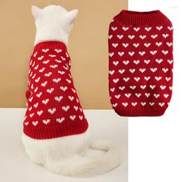 Dog Apparel Pet Sweater Sweatshirts Turtleneck Dogs Coat Puppy Warm Knit Knitwear Clothes