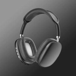 P9 Pro Max Wireless Over-ear Bluetooth Adjustable Headphones with Active Noise Cancelling Hifi Stereo Sound for Travel Work