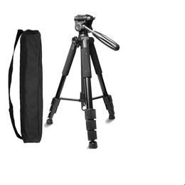 Multi-function Travel Camera Tripod 56"/143cm Adjustable Laser Level with 3-Way Swivel Pan Head Bubble Tpwdg