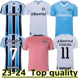 23 24 Gremio Paulista Soccer Jerseys 2022 2023 Suarez Gilchmei Johnath MILLER LUAN Marlone Men Football shirt 666