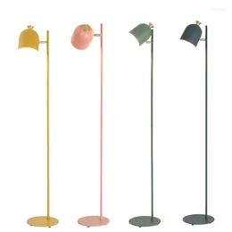 Floor Lamps Postmodern Industrial Style LED Macaron Lamp Light Luxury Creativity Concise Stand For Bedroom Foyer