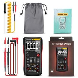 Digital Multimeter 9999 Analog Tester True RMS Professional Multimetro DIY Transistor Capacitor NCV Testers Lcr Meter Bnbjd