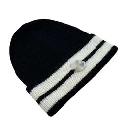 Designer Beanie Hat High Quality Fashion Cashmere Woven Hat For Women Winter Men's Casual Trend Casual Pullover Hat Wool Knit Warm Hat