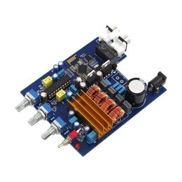 Freeshipping Tpa3116 Lm1036 Bluetooth 20 Class D 2 Channel Amplifier Board 50W 50W With Treble Bass Adjustment 50mA Aolib