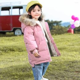 Down Coat Winter Boy Thick Parka Clothing Warm Double Sided Wearable Jackets Toddler Girl Clothes Children Outwear Kids Snowsuit