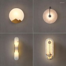 Wall Lamps Mounted Lamp Glass Decorative Items For Home Rustic Decor Living Room Decoration Accessories