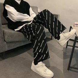 Mens Pants Designer Sweatpants Male Streetwear Wide leg Oversize Men Casual Joggers Sport Basketball Man Y2k Clothes 230414