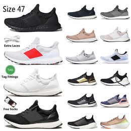 High Quality Ultraboosts 3.0 4.0 Running Shoes Men Women 3.0 III Primeknit Runs White Black Sports Sneaker 36-47