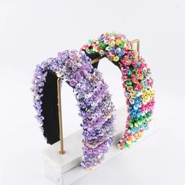 Hair Clips Colourful Dopaminergic Accessories Inlaid Scale Baroque Headwear For Women Wedding Party Sense Of Advanced 180