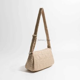 Shoulder Bags Fuffer Tote Bag For Woman Pleated Flap Cover Female Purse Nylon Portable Crossbodycatlin_fashion_bags