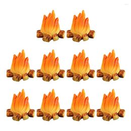 Garden Decorations Camping Party Supplies Fire Ornaments Halloween Outdoor Micro Model