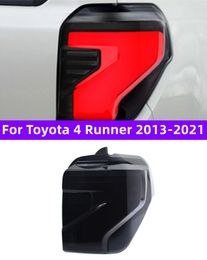 Car Taillight For Toyota 4 Runner 2013-20 21 Dynamic Smoke LED Tail Lamp LED DRL Signal Brake Reverse Lights