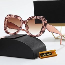 Fashion Classic Designer Sunglasses For Men Women Sunglasses Luxury Polarized Pilot Oversized Sun Glasses UV400 Eyewear PC Frame Polaroid Lens S3068